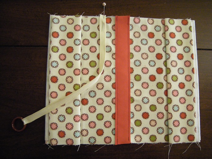 Fabric Book Cover tutorial